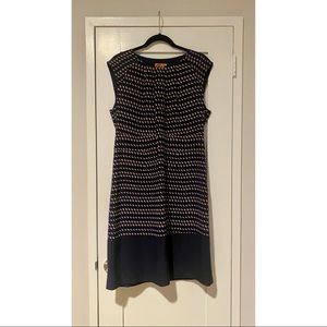 Tory Burch Blue & Pink Geometric Pattern Dress! (New without tags)